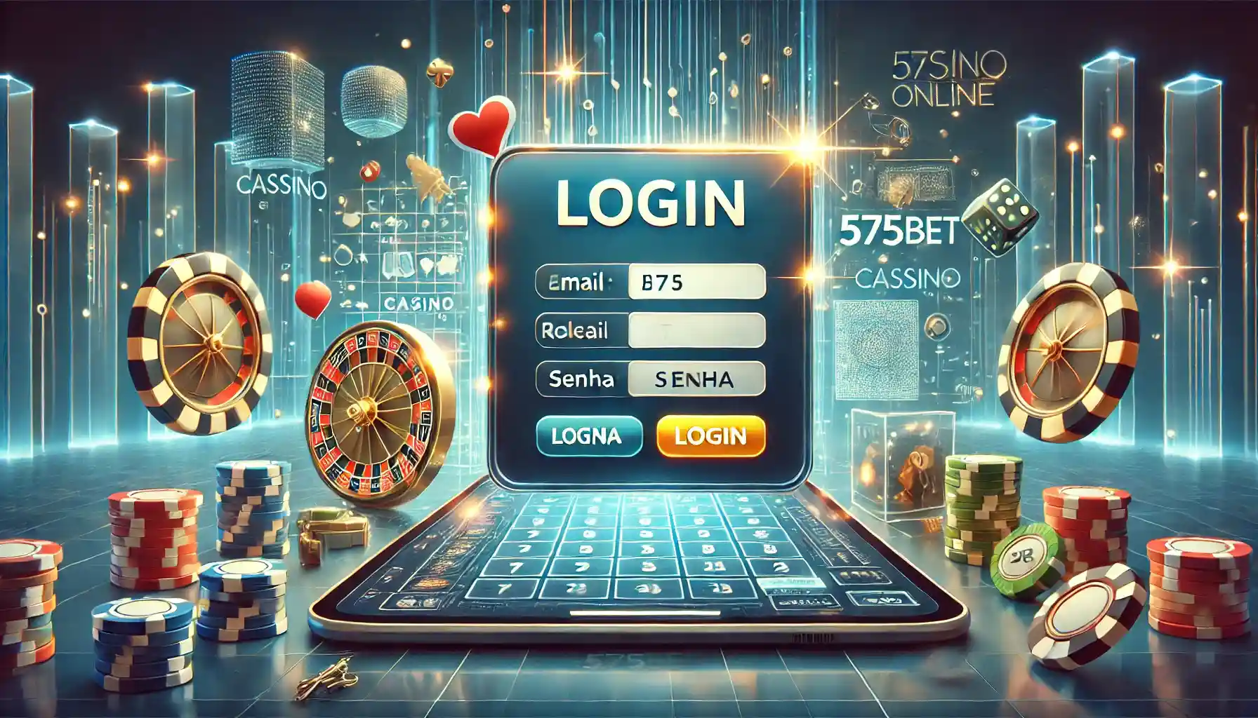 Criar uma nova Conta no plataforma 575BET